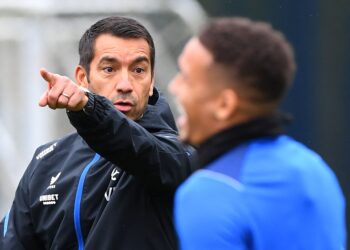 Rangers part ways with coach Van Bronckhorst