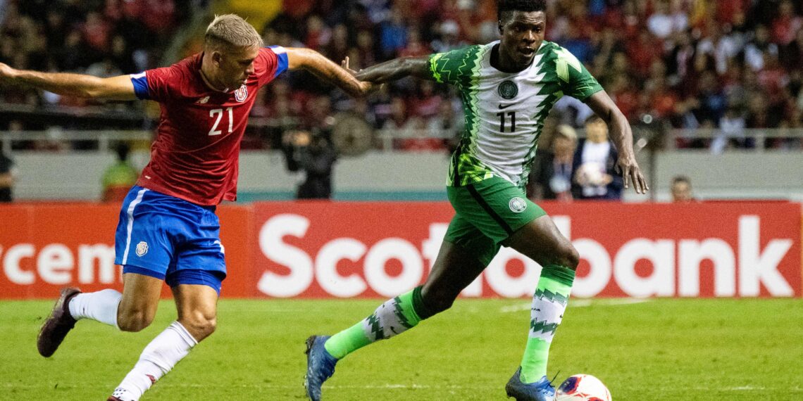 Nigeria lose to Costa Rica in friendly