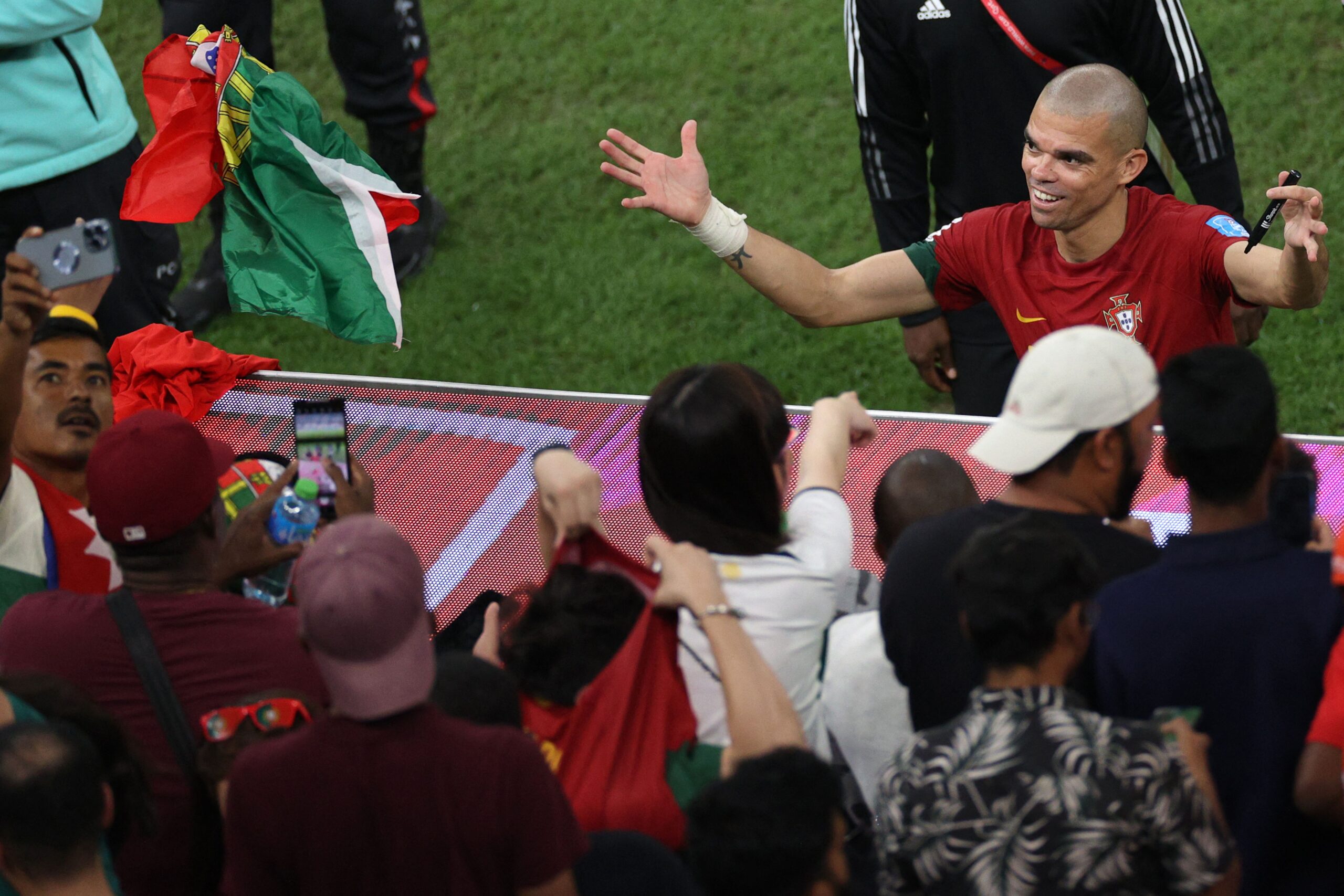 Portugal’s Pepe breaks Roger Milla’s World Cup record
