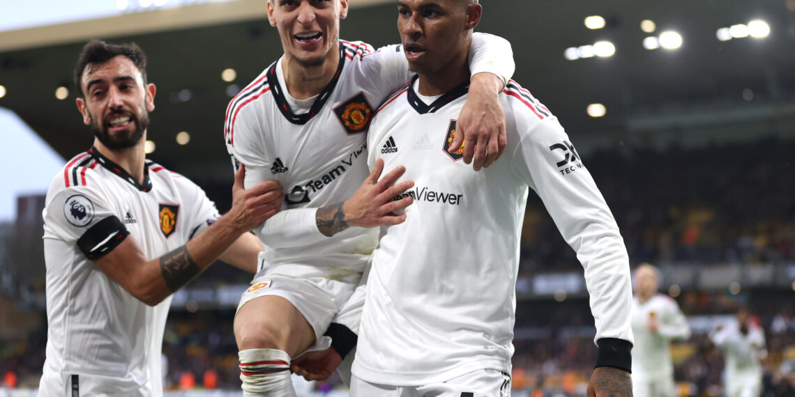 Rashford equals Premier League record in Man Utd win