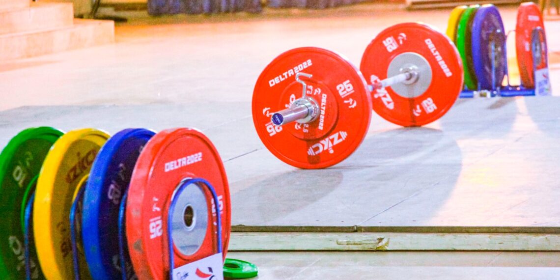NSF 2022: Delta State’s Folarin strikes hat-trick of gold in weightlifting
