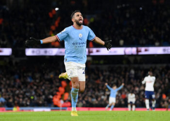 Mahrez’s double seals vital comeback for Man City
