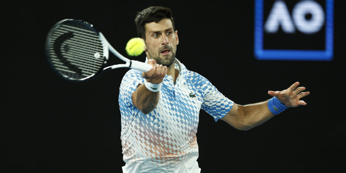 Australian Open: Djokovic cruises into semi-final