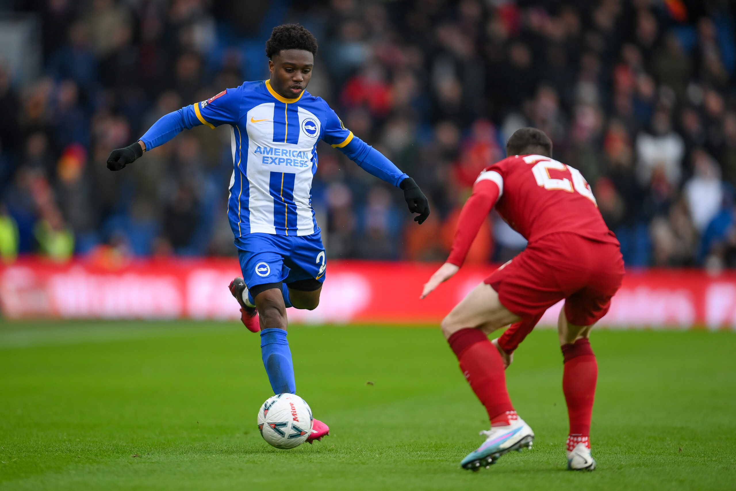 FA Cup: Lamptey inspires Brighton to knock out Liverpool