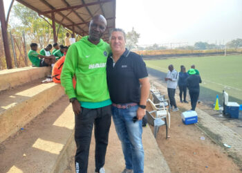 U20 AFCON: Super Eagles coach Peseiro watches Flying Eagles training