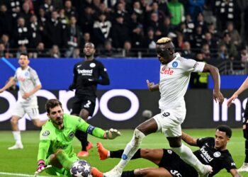 UCL: Osimhen helps Napoli to first away win in knockout rounds 