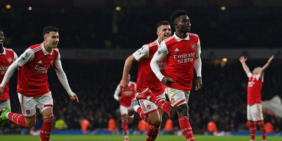 Saka wins Arsenal Goal of the Month award