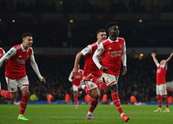 Saka wins Arsenal Goal of the Month award