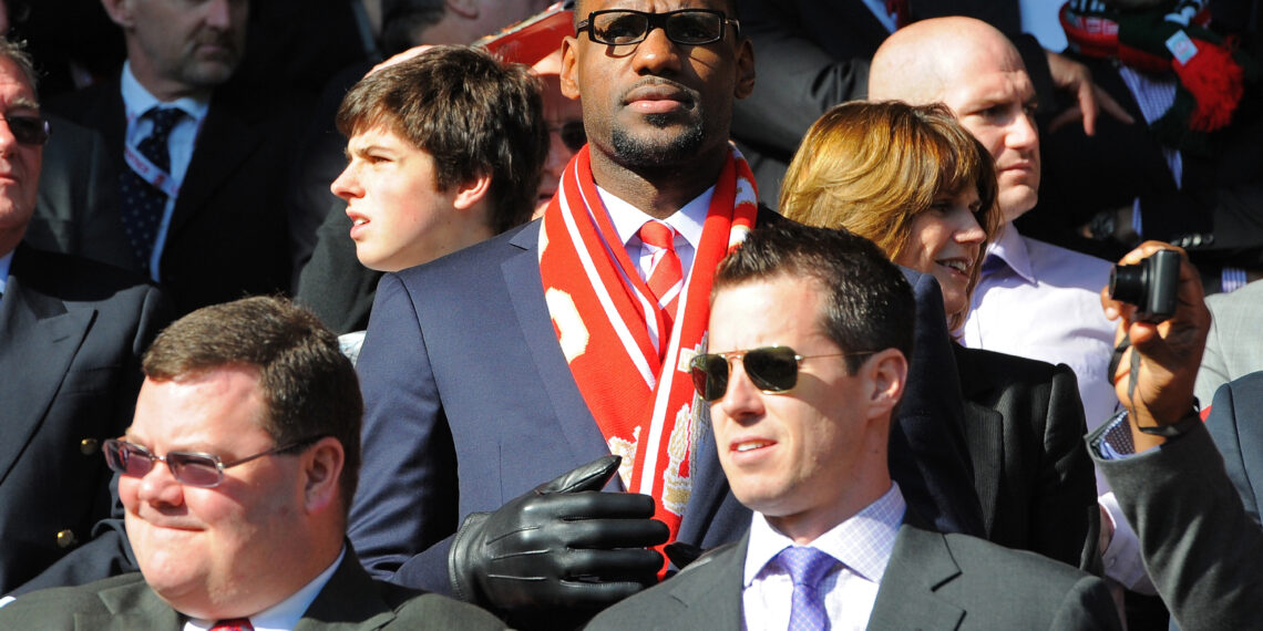 Liverpool celebrate LeBron James with iconic jersey collection