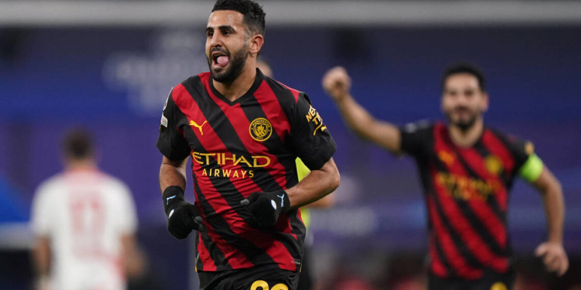 UCL: Mahrez joins exclusive list despite Man City draw