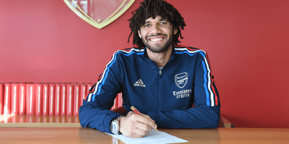 Arsenal midfielder Elneny signs one-year contract extension