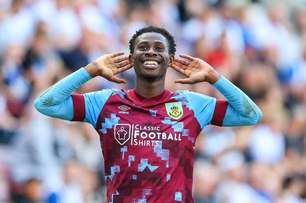 Tella reacts to first career hat-trick in Burnley win