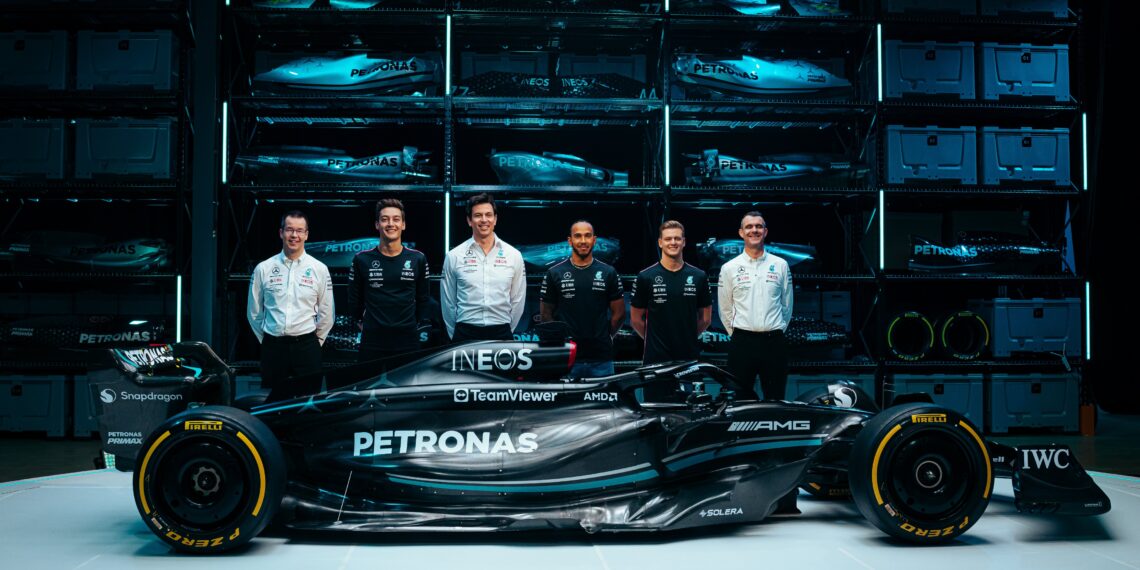 F1: Mercedes return to old livery in 2023 car unveiling