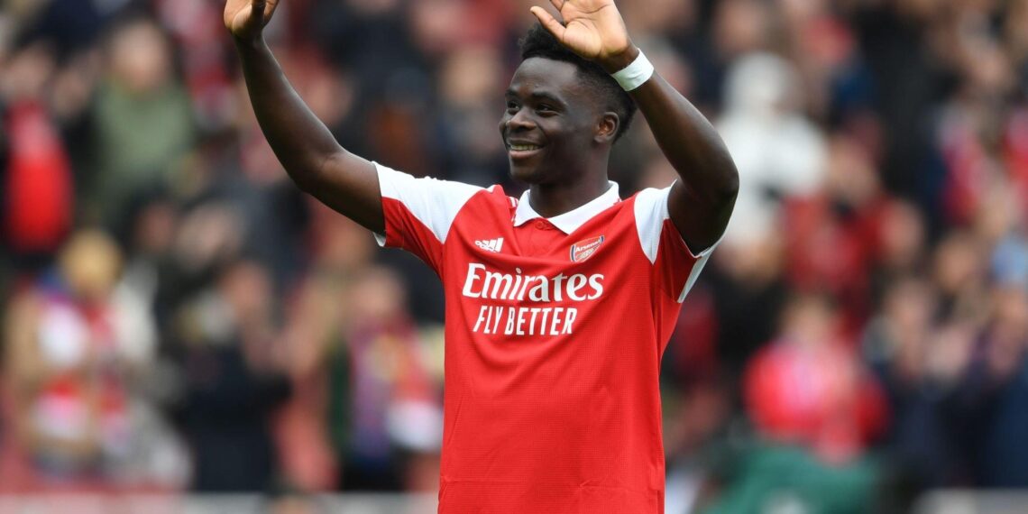 PL: Saka stars in Arsenal’s win over Crystal Palace