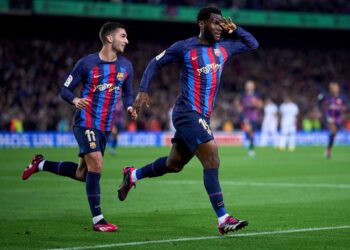 Kessie’s late strike helps Barcelona edge Real Madrid