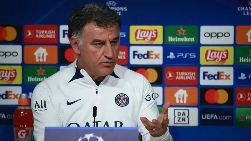 PSG boss Galtier blames injuries for Champions League exit