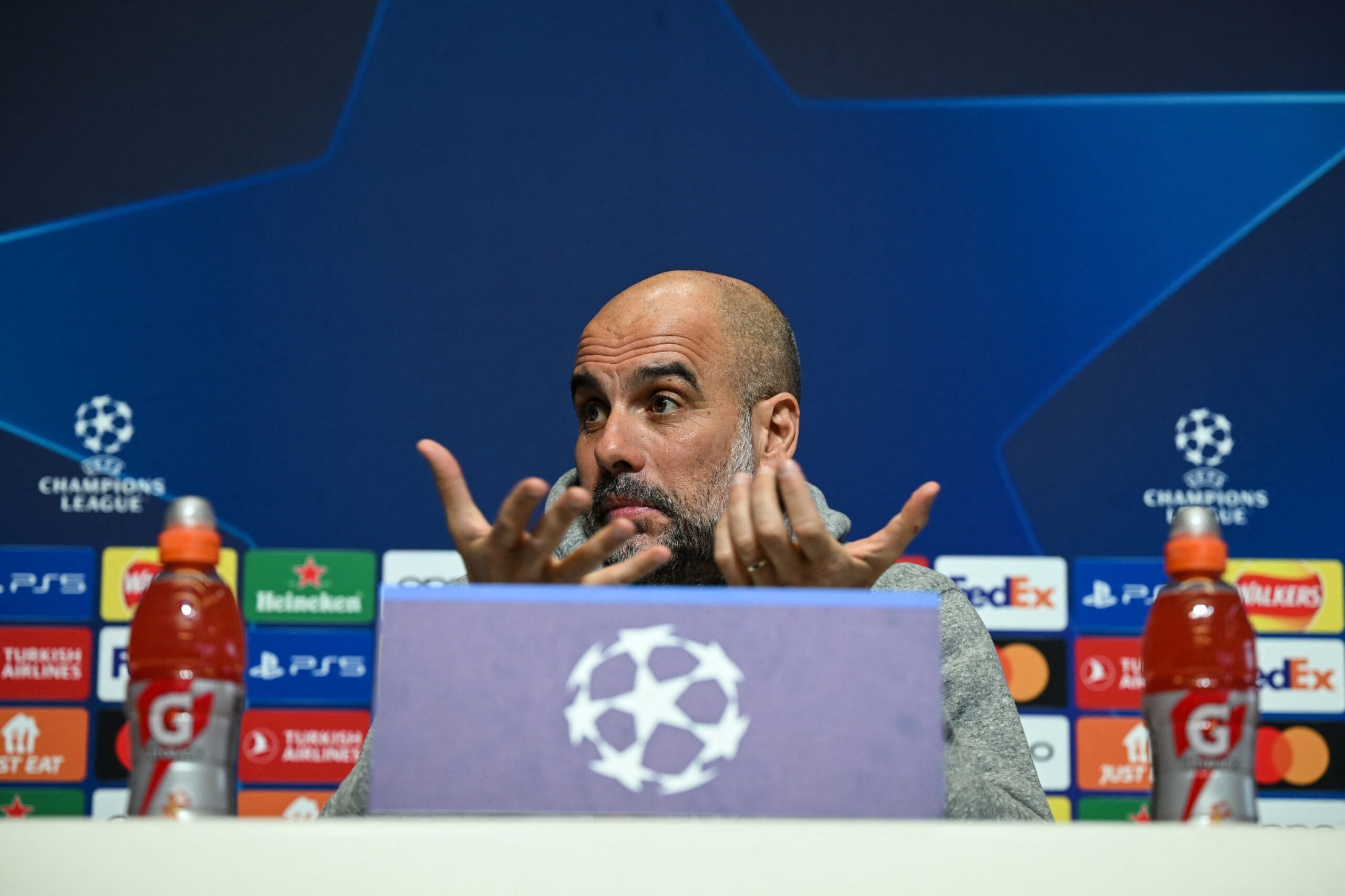 Man City boss Guardiola under pressure to win Champions League