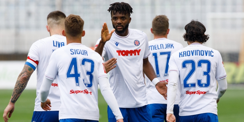 Awaziem on target in Hajduk Split win