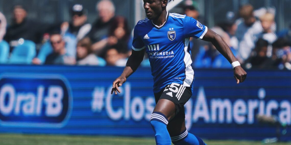 Burkina Faso’s Bouda scores first MLS goal for San Jose Earthquakes