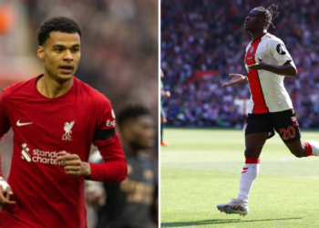 Sulemana, Gakpo on target in Liverpool and Southampton eight-goal thriller