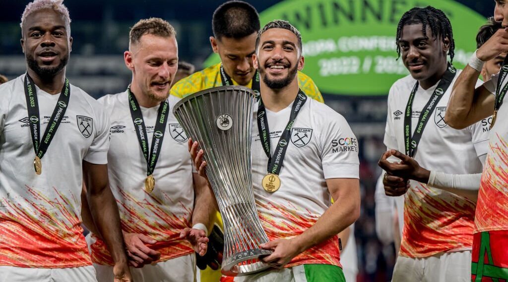 UECL: Algeria’s Benrahma scores as West Ham win first European trophy in 58 years