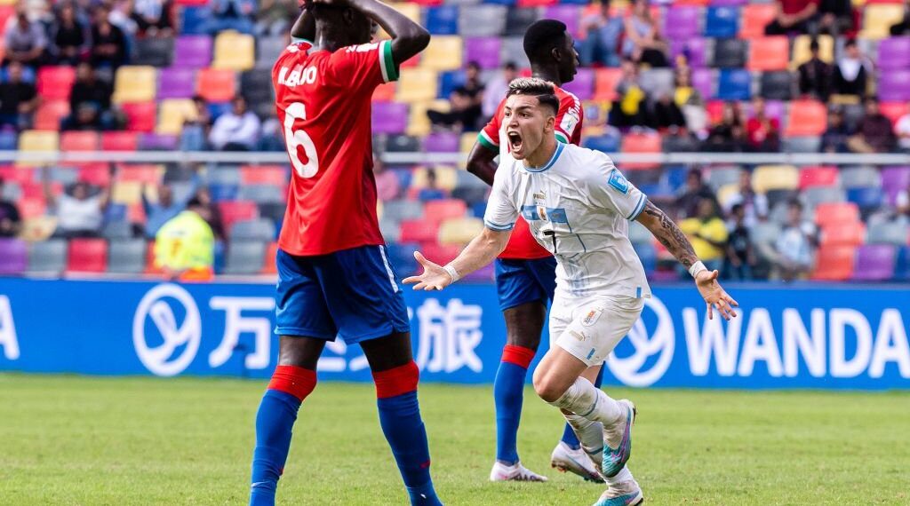 U20 World Cup: 10-man Gambia knocked out by 10-man Uruguay