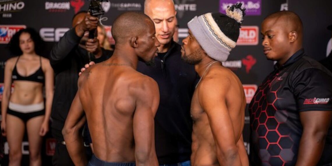 EFC 104: Kabesa & Bembe title bout headlines 10 fight cards