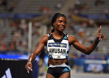 Tobi Amusan wins 100m hurdles in Stockholm 