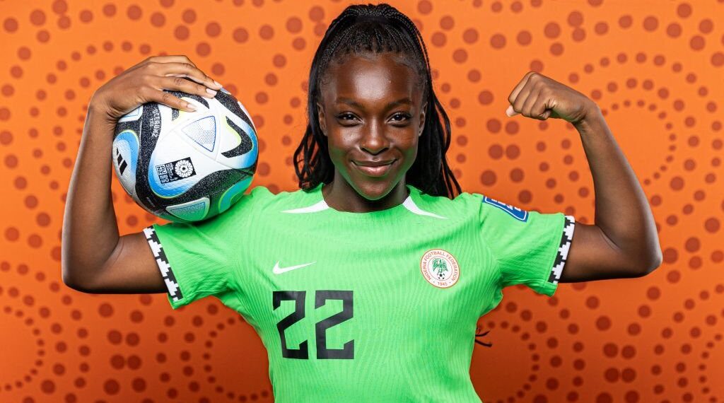 Women’s World Cup: Meet Super Falcons defender Alozie working as part-time medical staff