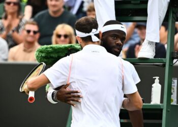 Tiafoe crashes out of Wimbledon after third round defeat