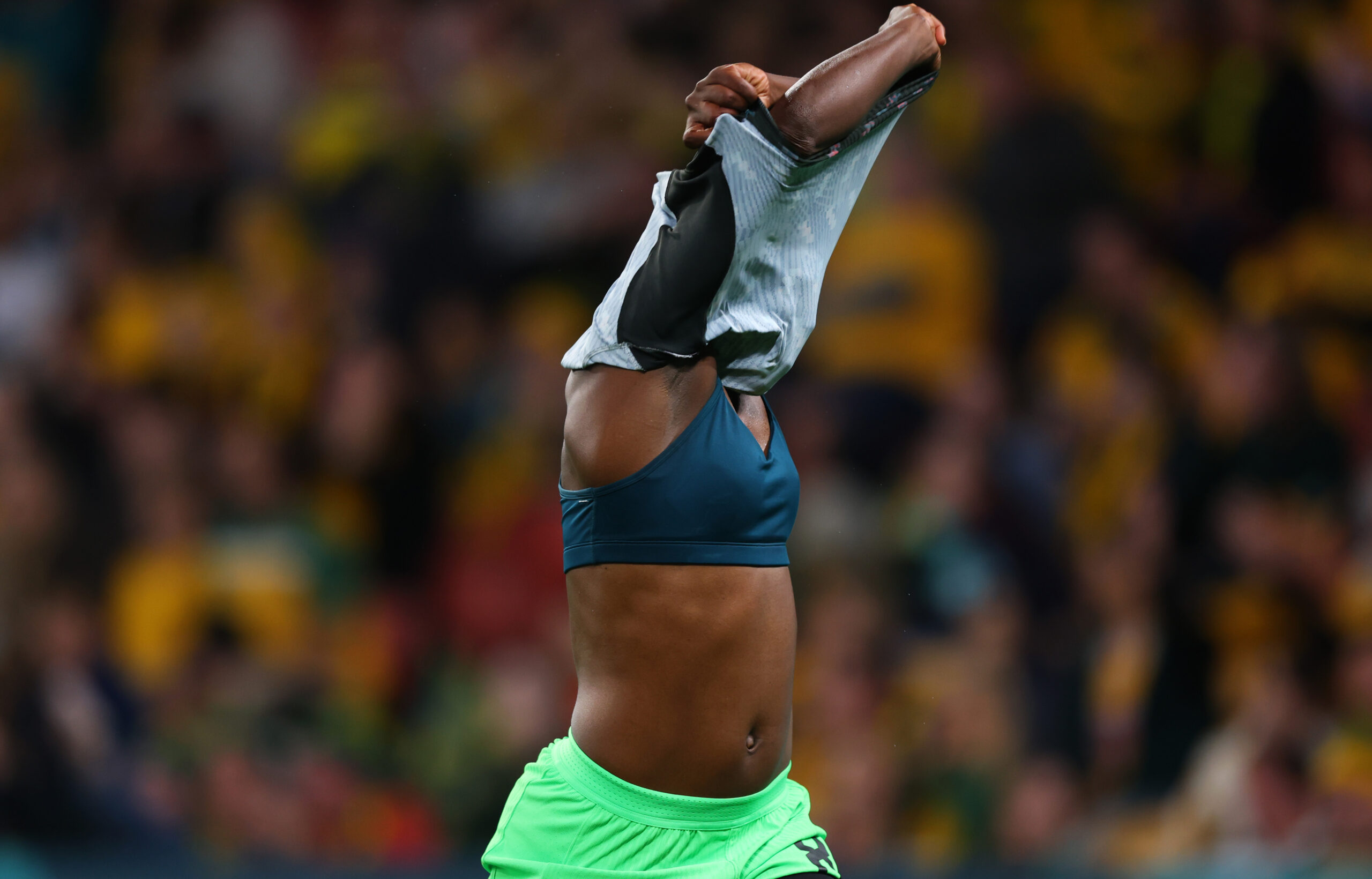 Womens World Cup Nigeria Star Oshoala Defends Celebration Against Australia AfrosportNow