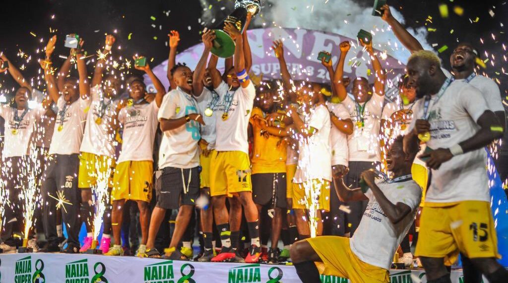 Naija Super 8: Sporting Lagos defeat Remo Stars to win ₦25 million grand prize