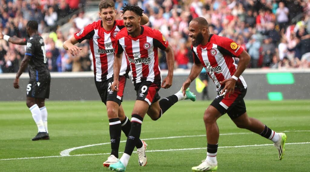 German-Nigerian Schade scores maiden Premier League goal for Brentford