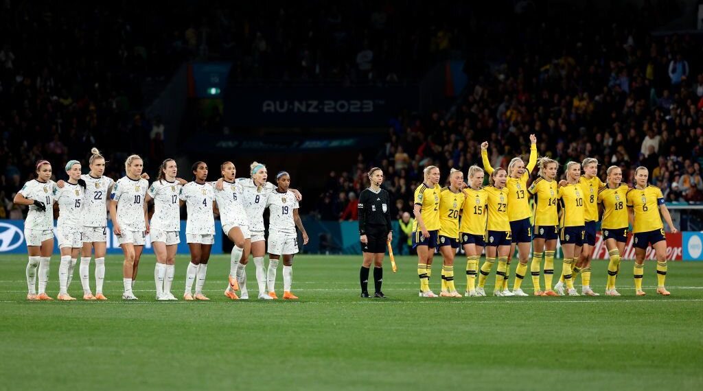Women’s World Cup: Defending champions USA knocked out by Sweden