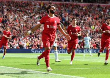 Premier League: Egyptian forward Salah overtakes Gerrard on Liverpool scoring chart