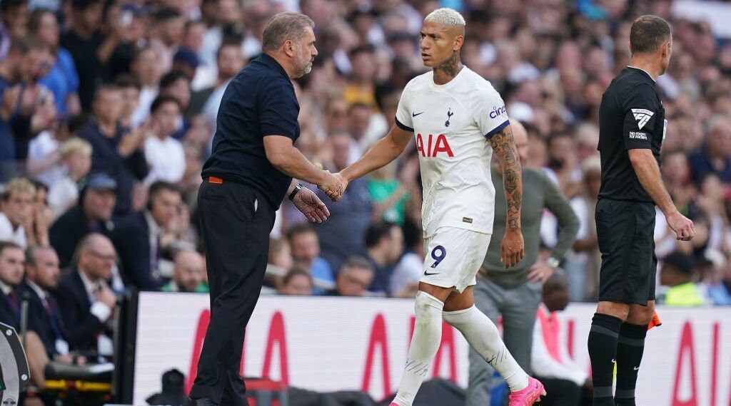 Postecoglou affirms Tottenham support for Richarlison with psychological help