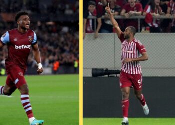 Europa League: Ghana’s Kudus scores in West Ham comeback win; El Kaabi hits brace in Olympiacos defeat