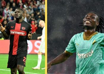 Europa League: Boniface shines in Leverkusen win, Ogbu scores for Slavia Prague