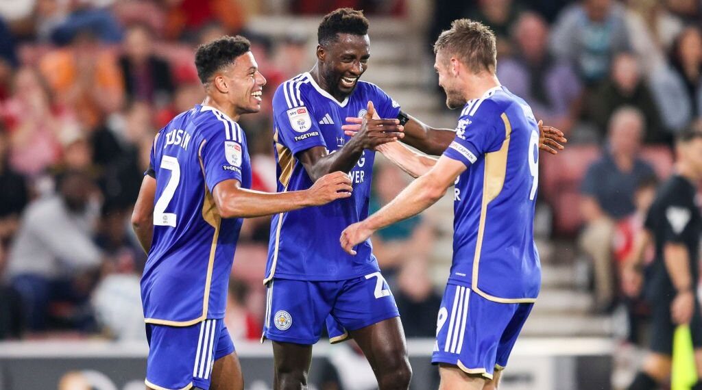 Ndidi scores first Championship goal in Leicester City win over 10-man Southampton