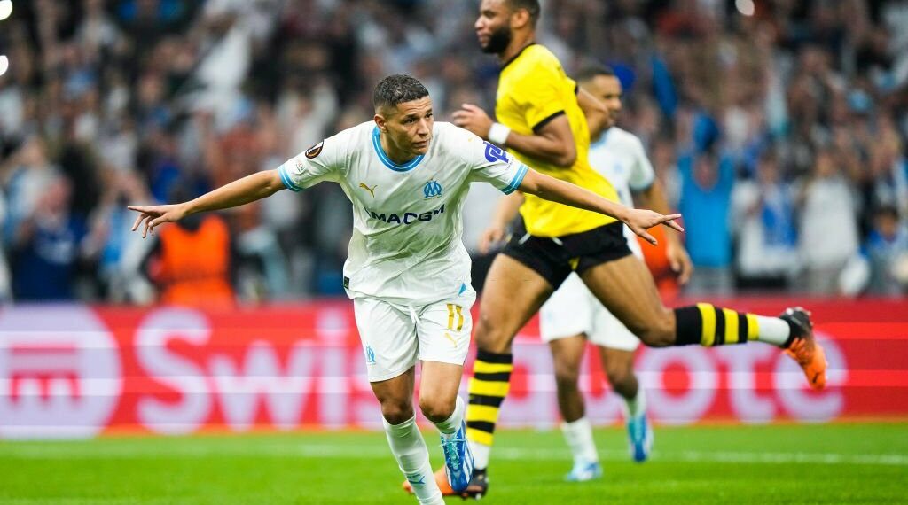 Europa League: Morocco’s Harit scores as Marseille beat 10-man Athens