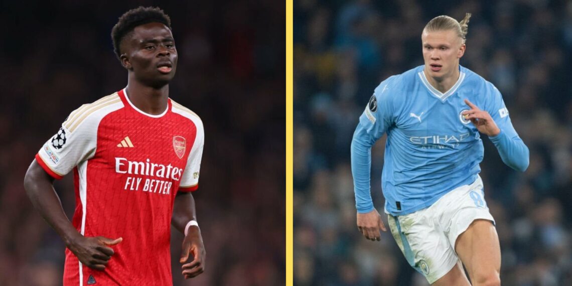 Champions League: Saka, Haaland nominated alongside two others for Player of the Week