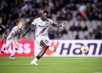 Europa League: Boniface scores stoppage time penalty to lead Leverkusen to victory