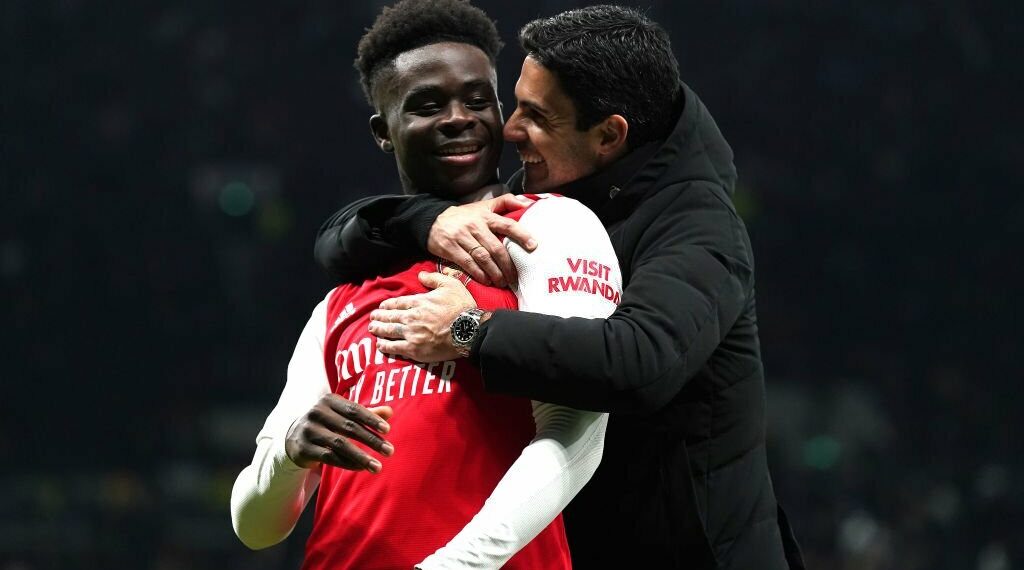 Arsenal boss Arteta calls on Saka to get used to attention from opposing defenders