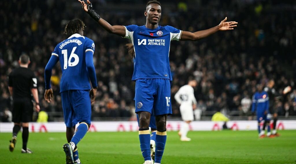 Senegal’s Jackson scores first Premier League hat-trick as Chelsea humiliate 9-man Tottenham