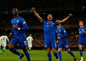 Europa League: Dessers, Sima on target as Rangers win five-goal thriller against Betis