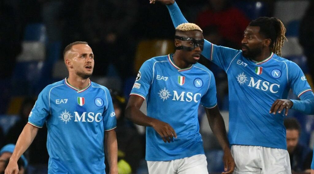 Champions League: Osimhen scores as Napoli beat Braga to advance into last 16