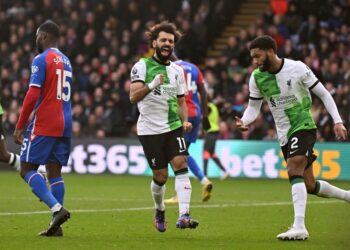 Premier League: Salah reaches 150 goal-mark as Liverpool beat 10-man Crystal Palace