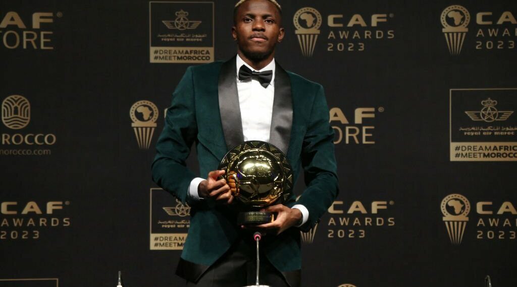 CAF Awards 2023: Osimhen pens heartfelt message to fans and family after POTY triumph