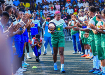 Martins, Olayinka, Alozie grace Oshoala’s eighth celebrity all-stars match in Lagos