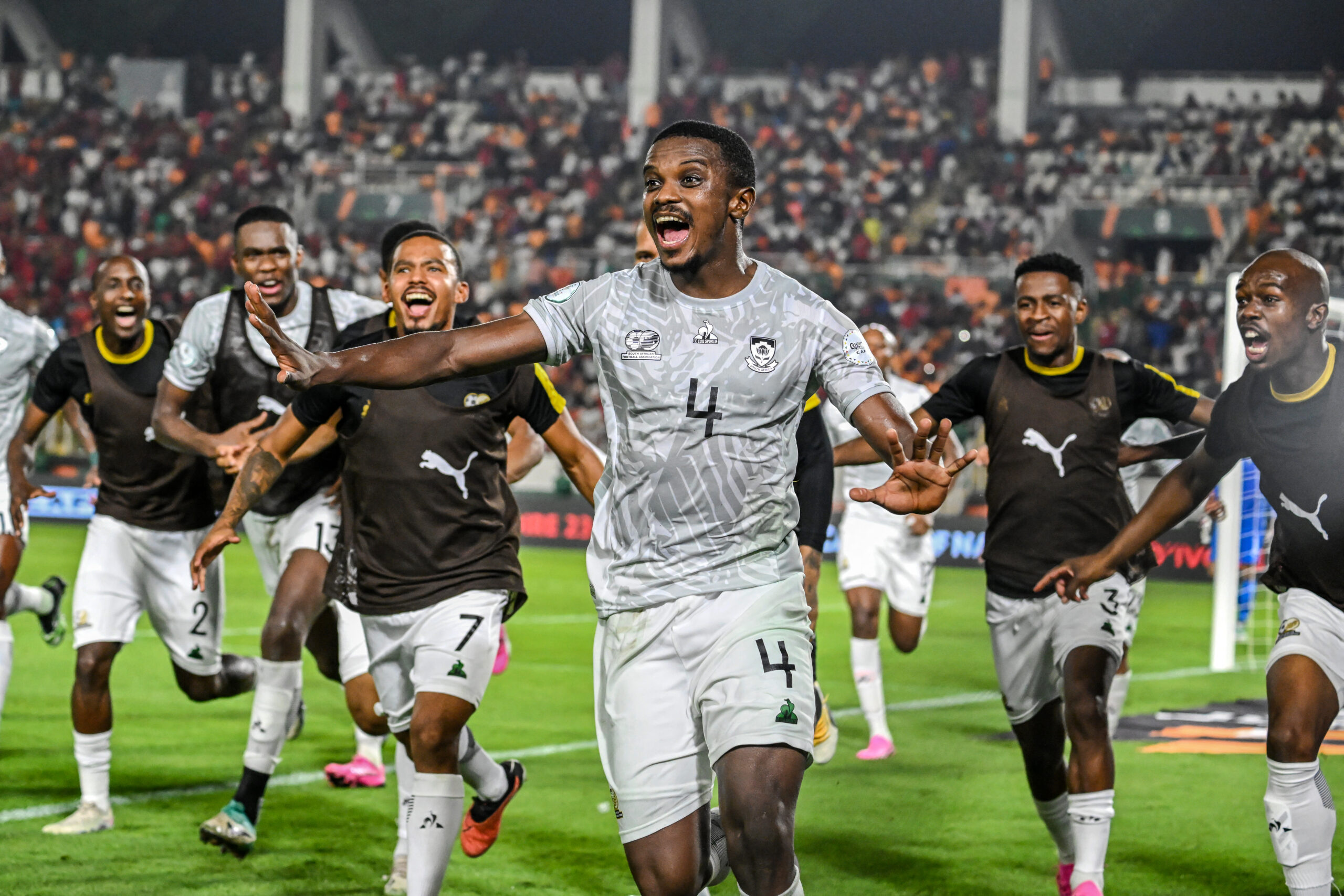 AFCON 2023: South Africa coach Broos praises home-based players for beating Morocco